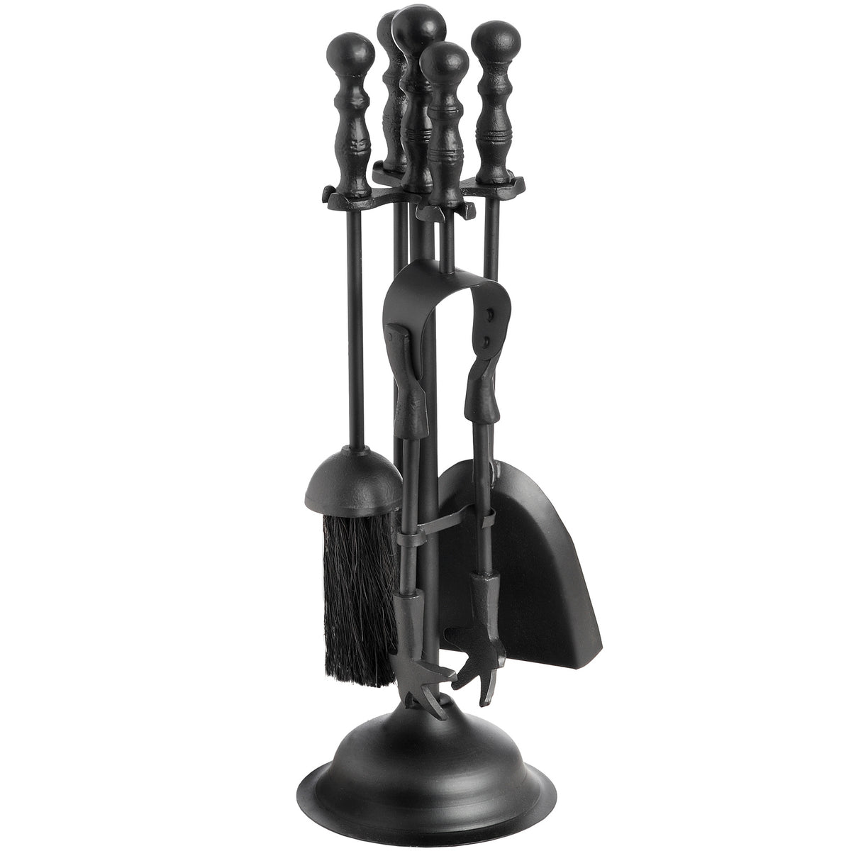 Greenside Black Fireside Companion Set