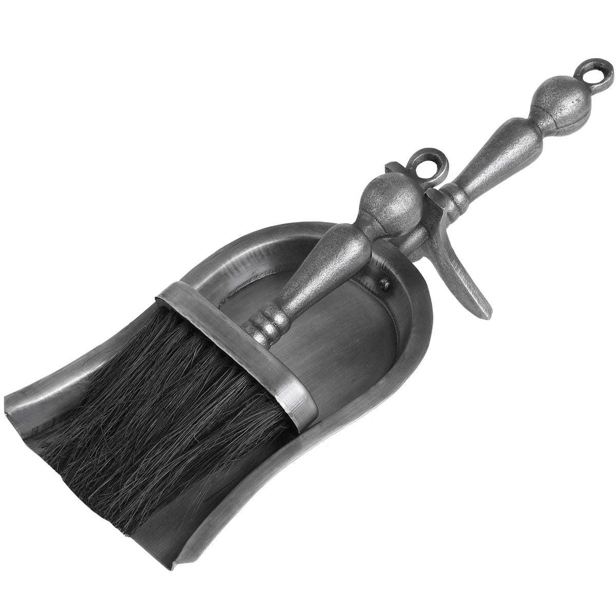 Saltwick Antique Pewter Hearth Tidy Set