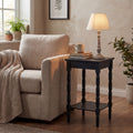 Falstone Washed Wood Table Lamp