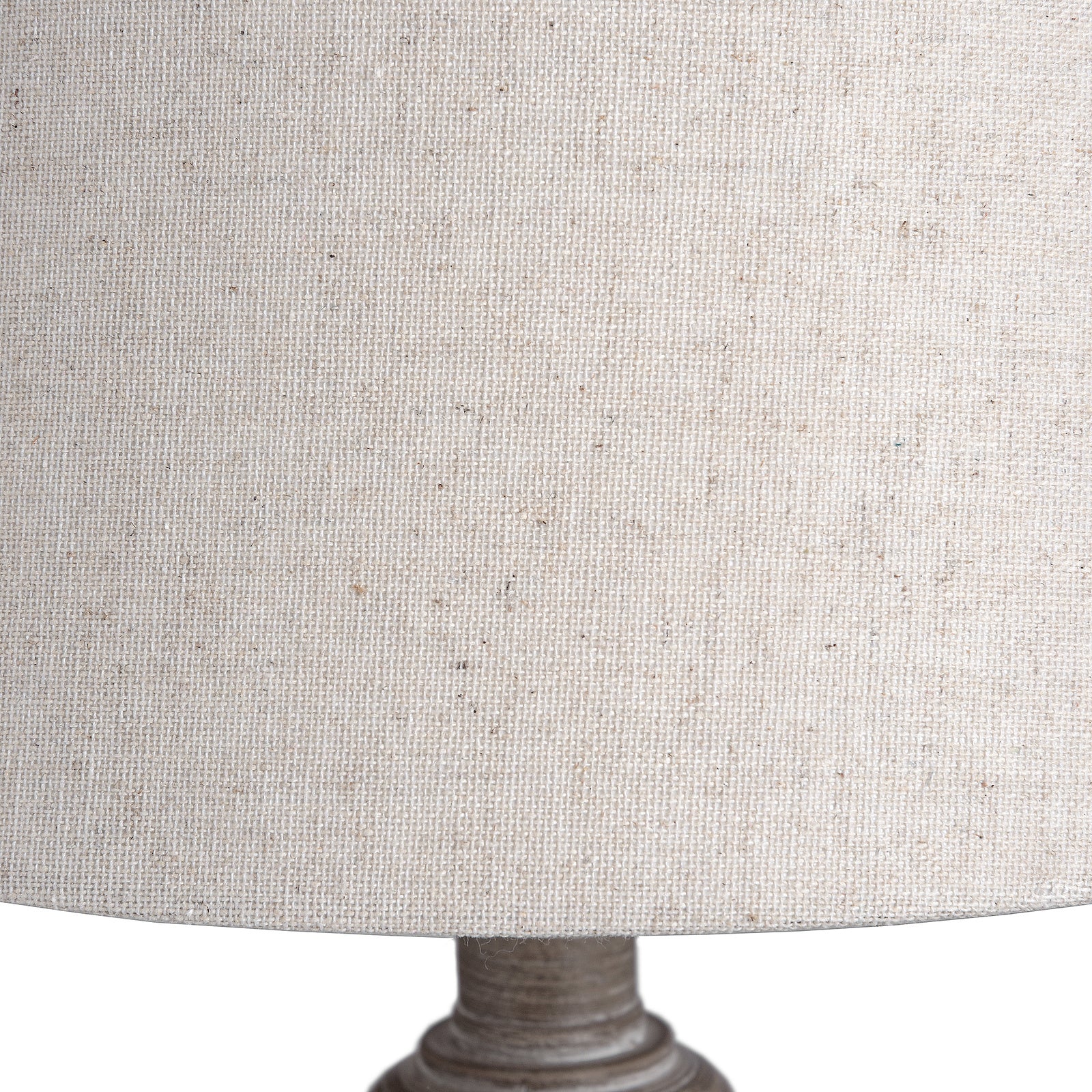 Belsay Whitewashed Wood Lamp