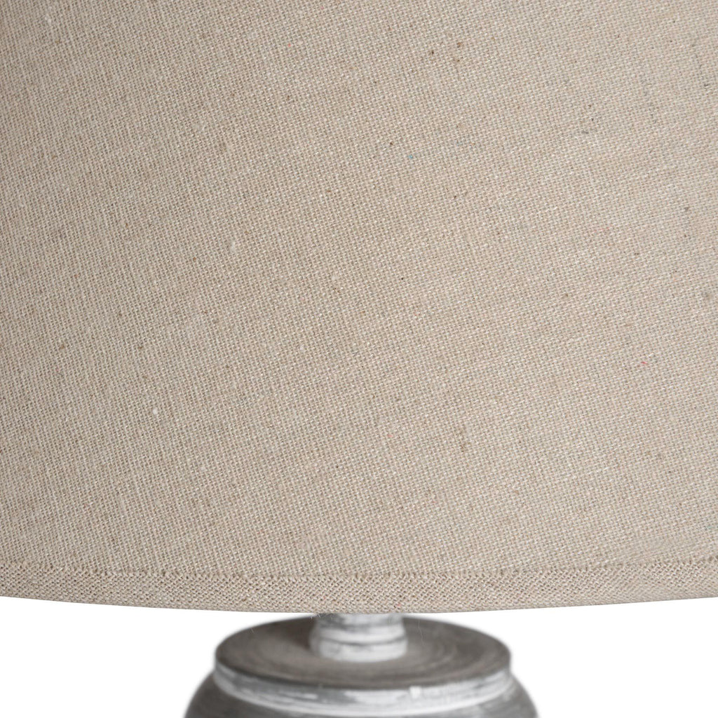 Cresswell Carved Wood Floor Lamp