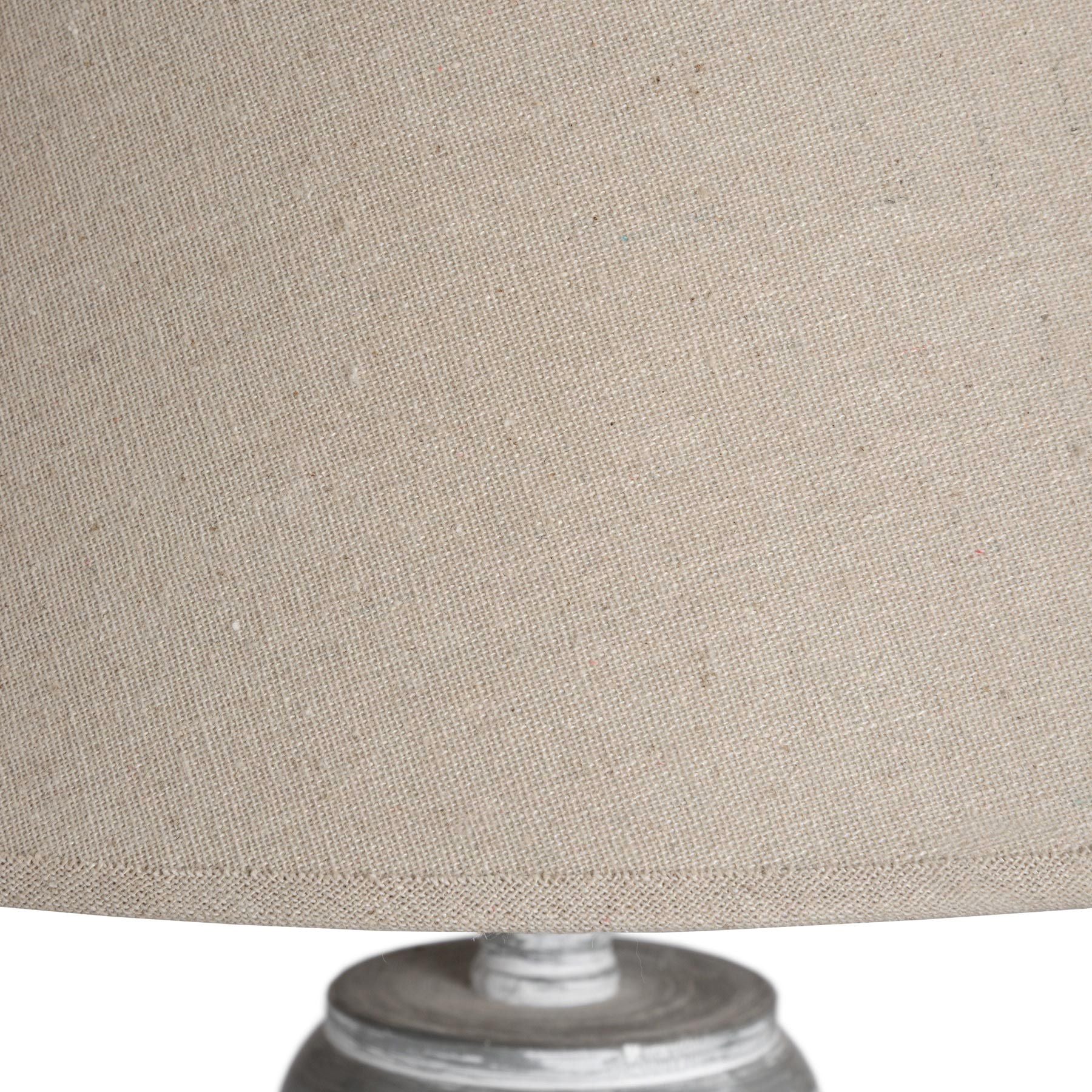 Cresswell Carved Wood Floor Lamp