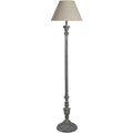 Cresswell Carved Wood Floor Lamp