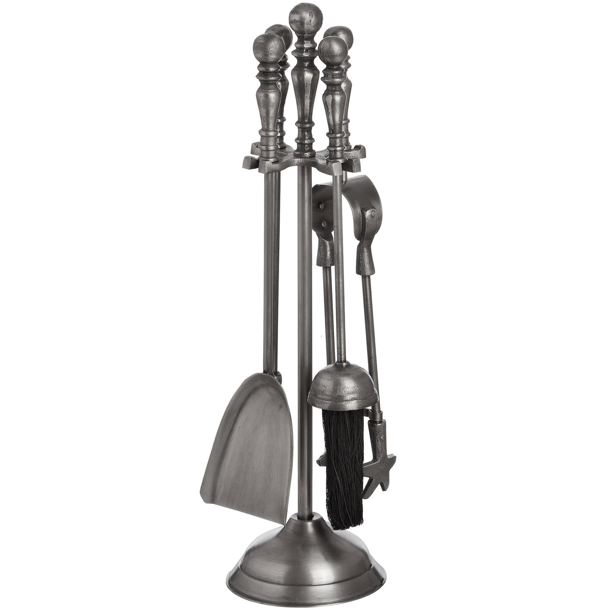 Espershields Traditional Antique Pewter Companion Set