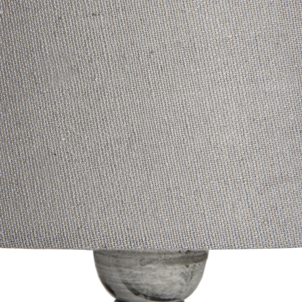 Kirkharle Table Lamp Linen Shade
