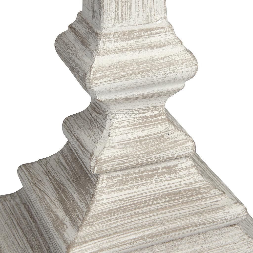 Kielder Whitewash Wood Table Lamp