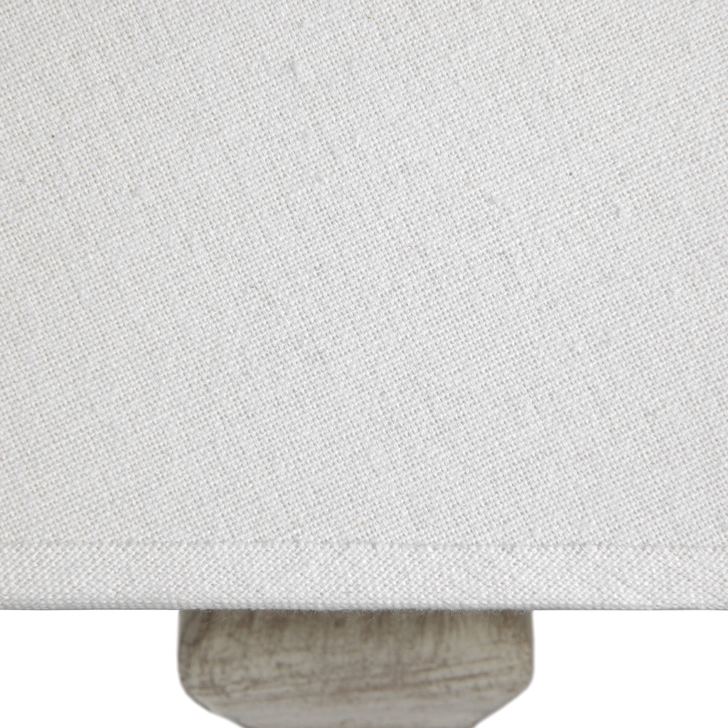 Kielder Whitewash Wood Table Lamp