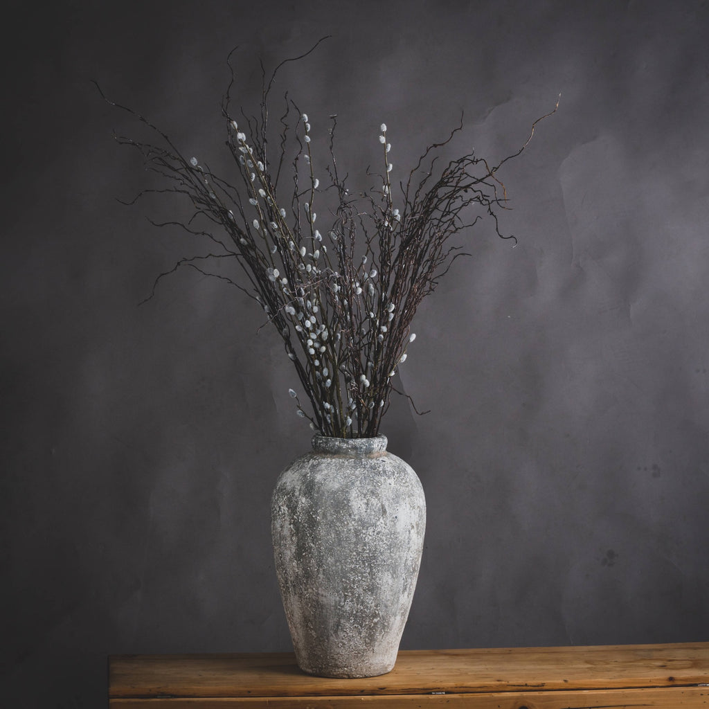 Sweethope Aged Stone Tall Vase