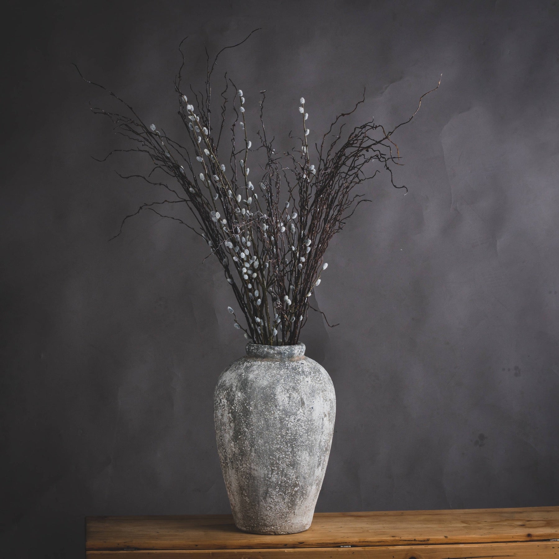 Sweethope Aged Stone Tall Vase