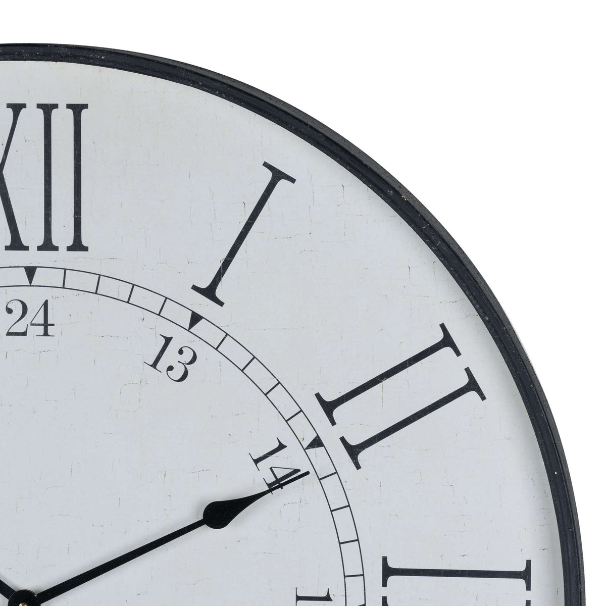 Grindon Large Embossed Station Clock