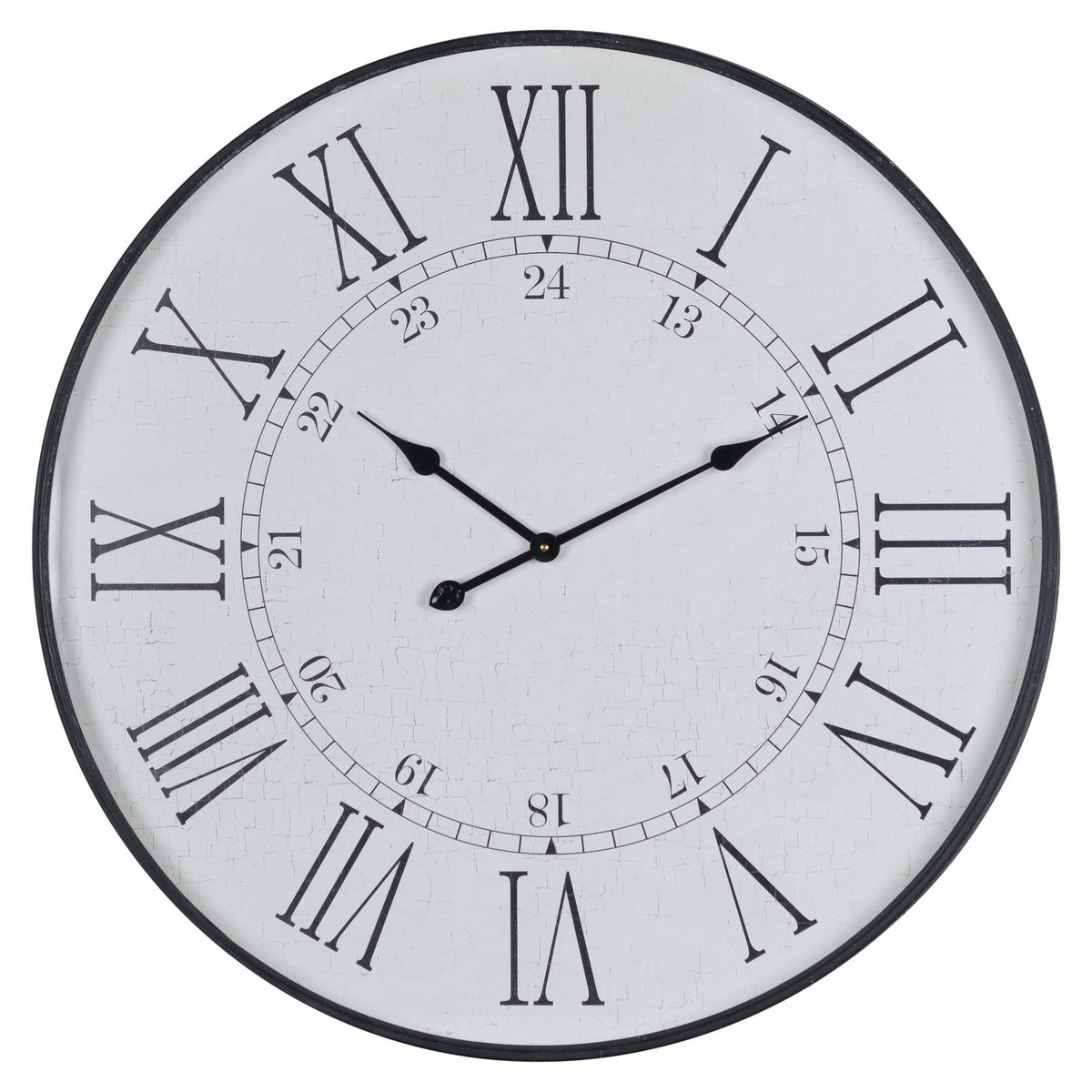 Grindon Large Embossed Station Clock