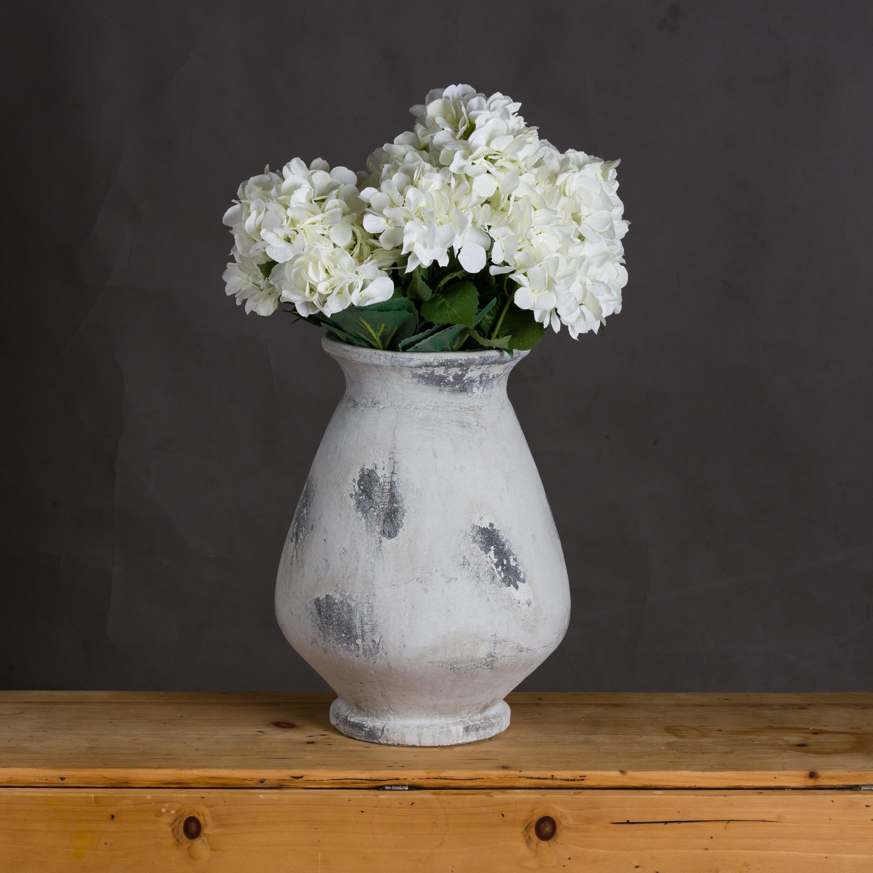 Glen Large Antique White Vase