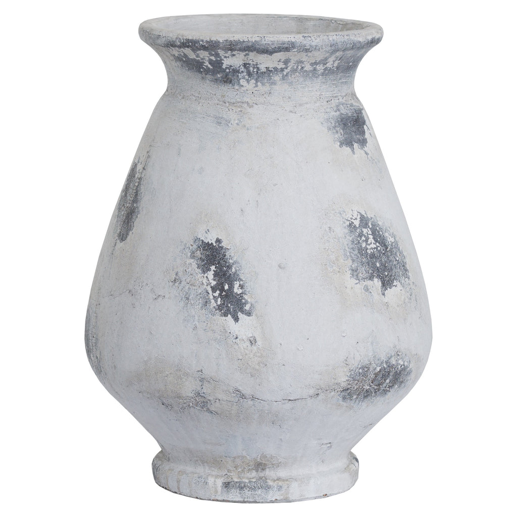 Glen Large Antique White Vase