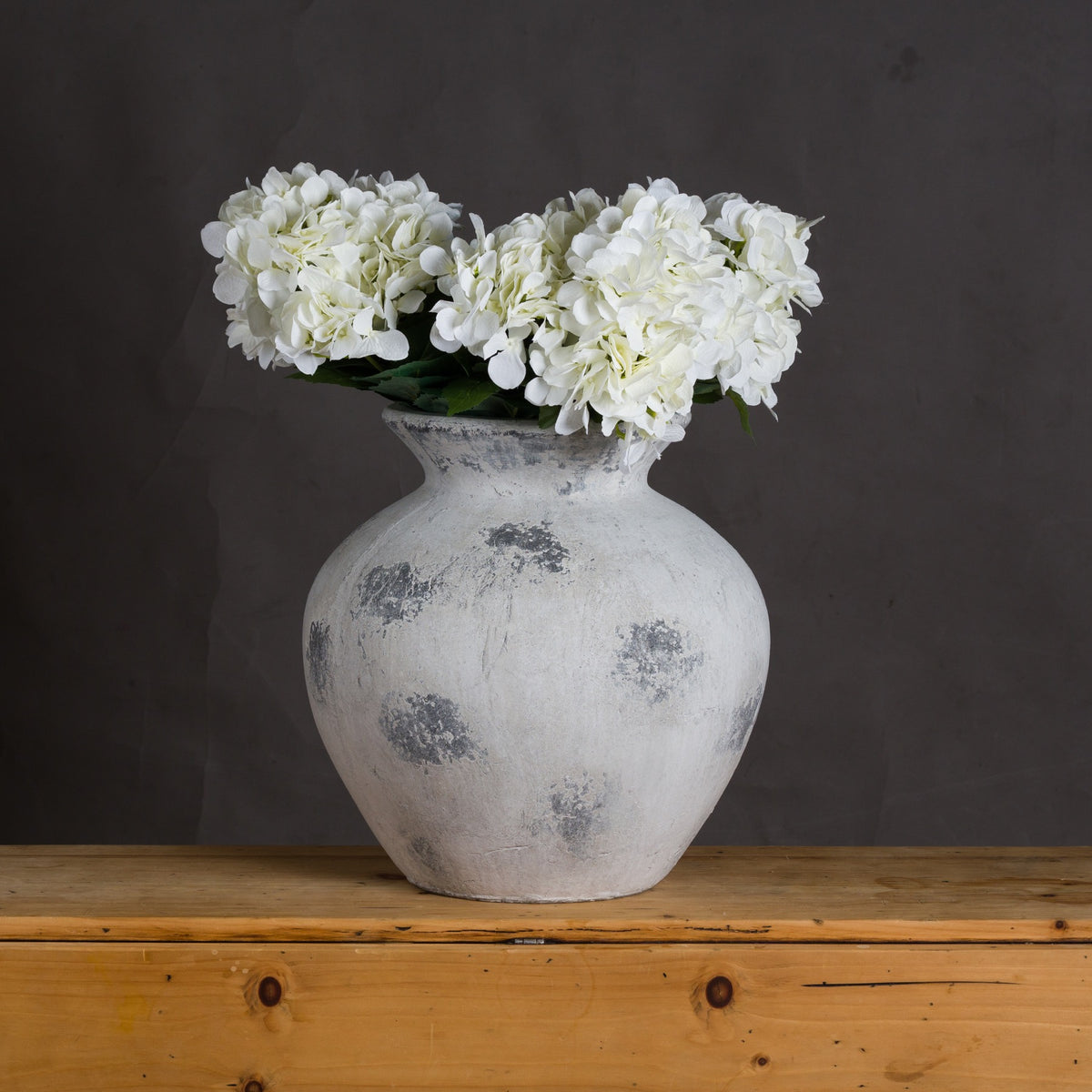 Crookham Large Antique White Vase