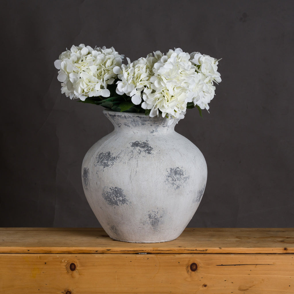 Crookham Large Antique White Vase