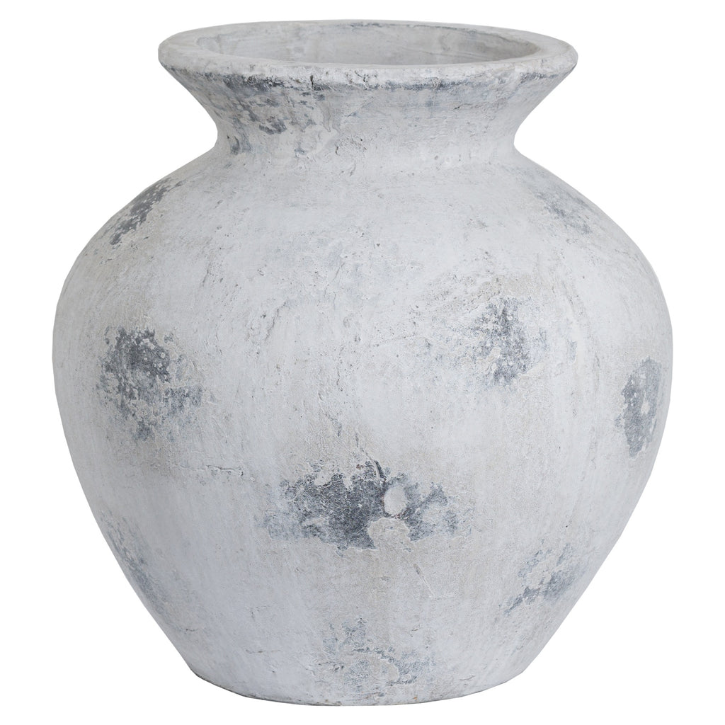 Crookham Large Antique White Vase