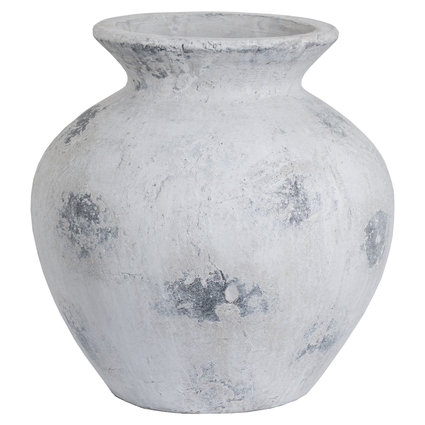 Crookham Large Antique White Vase