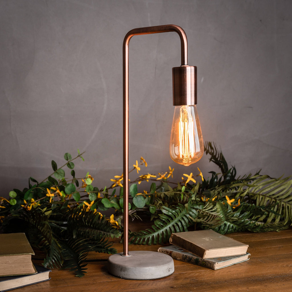 Belford Copper Industrial Lamp
