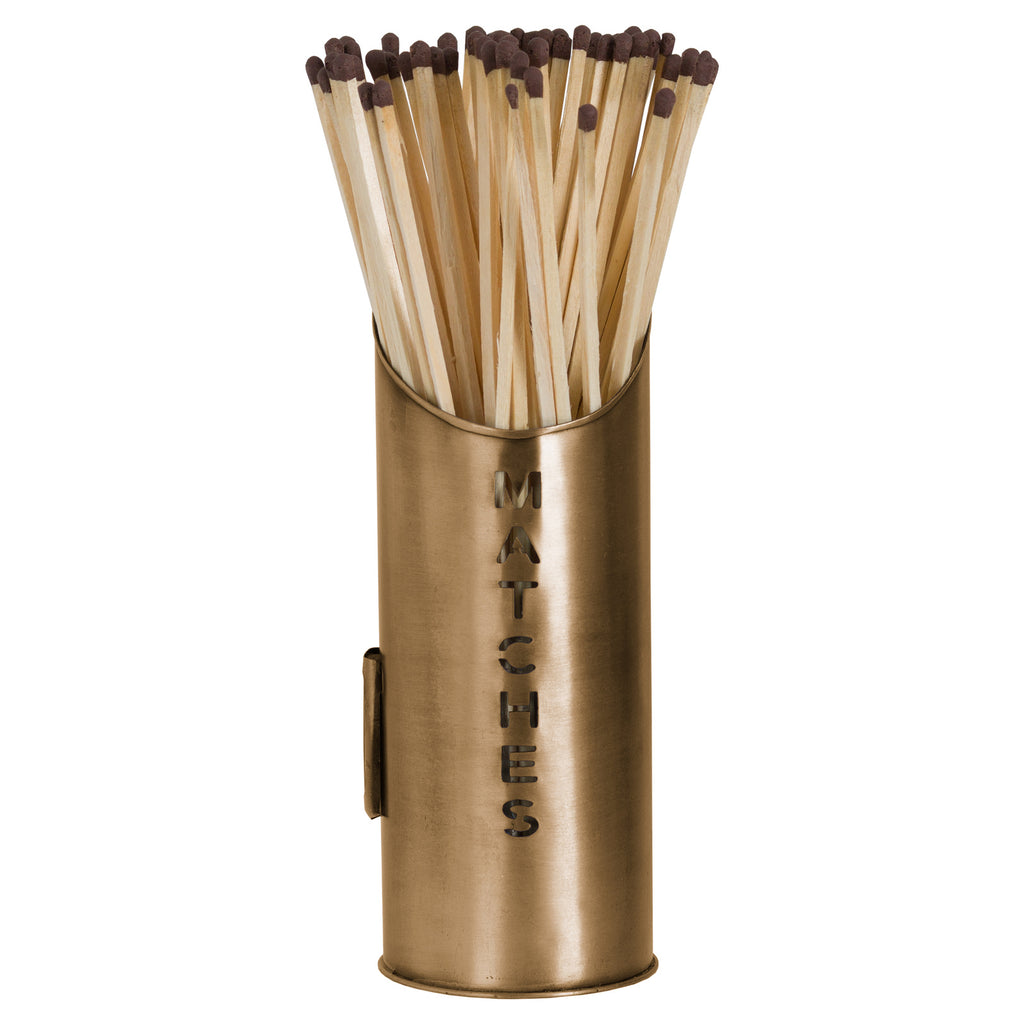 Ridley Bronze Log, Kindling and Match Set