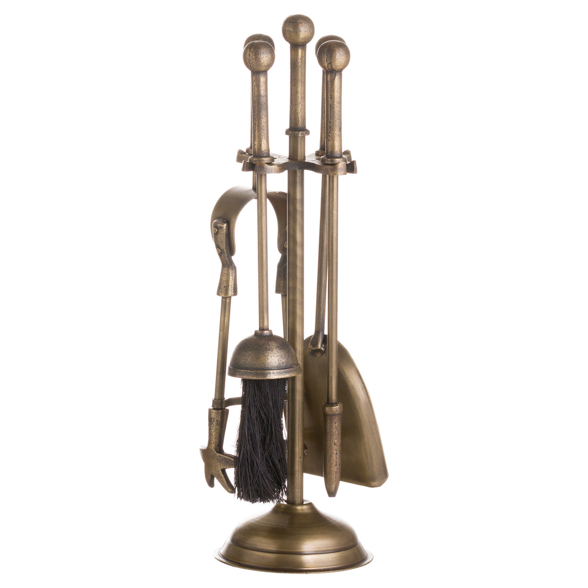 Bellister Antique Brass Companion Set