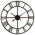 Thorngrafton Antique Brass Skeleton Wall Clock