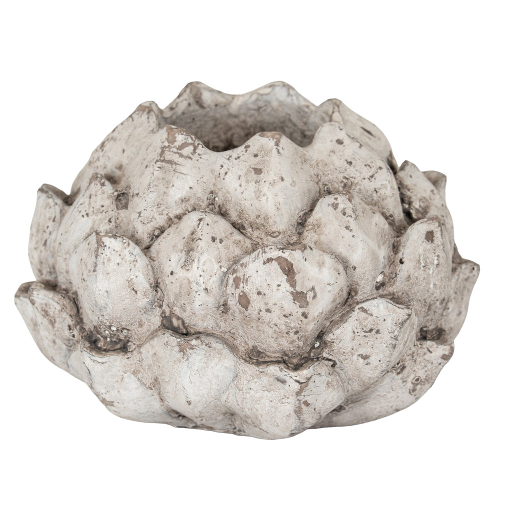 Sinderhope Stone Effect Acorn Tea Light Holder