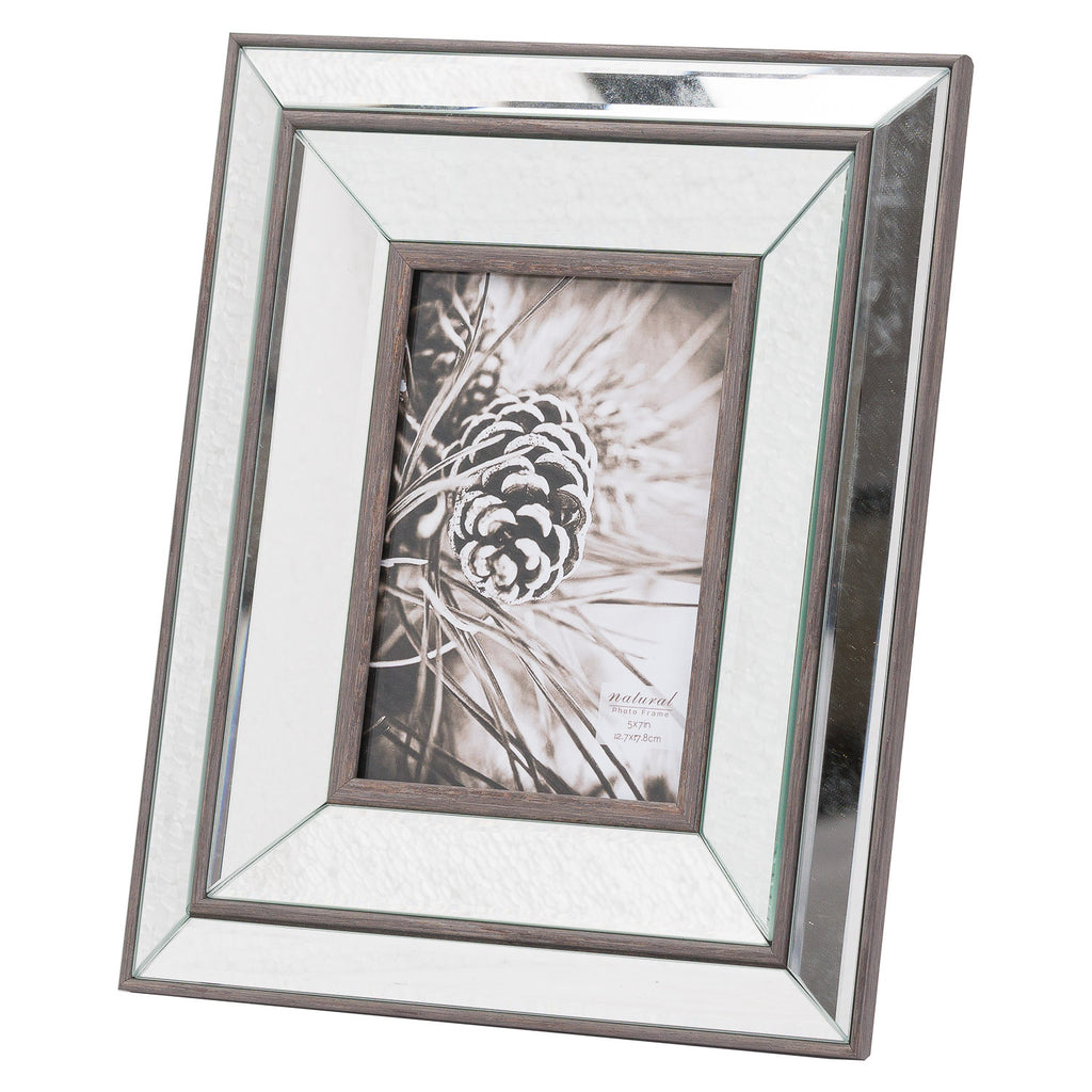 Thornley Mirror and Wood 5x7 Photo Frame