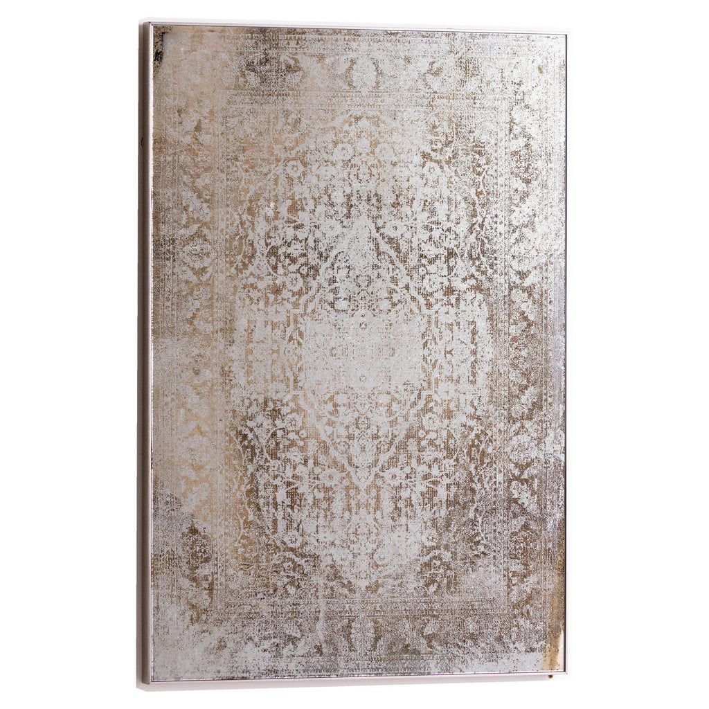 Whittonstall Antique Etched Foxed Wall Mirror