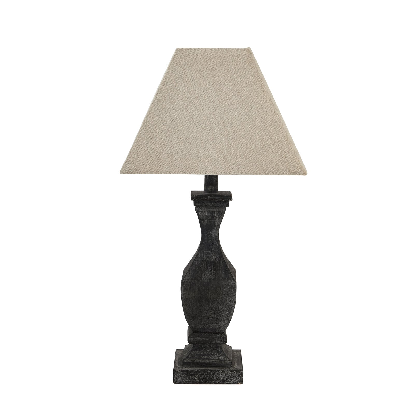 Togston Fluted Wooden Table Lamp