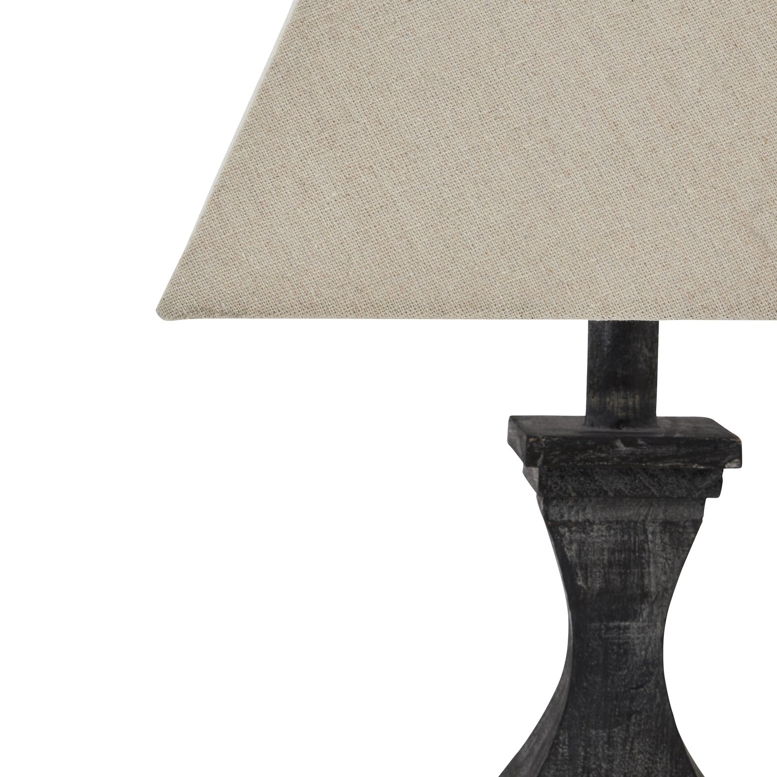 Togston Fluted Wooden Table Lamp