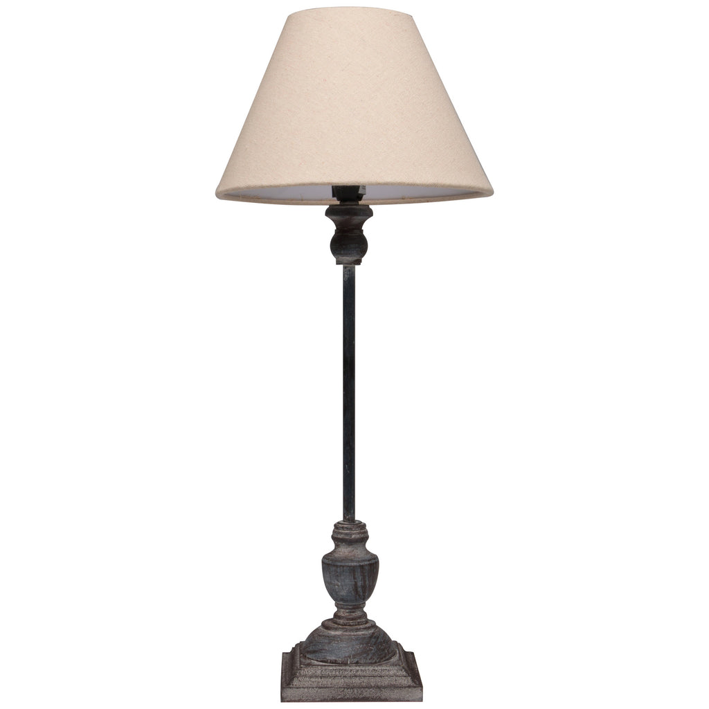 Hauxley Wooden Stem Table Lamp