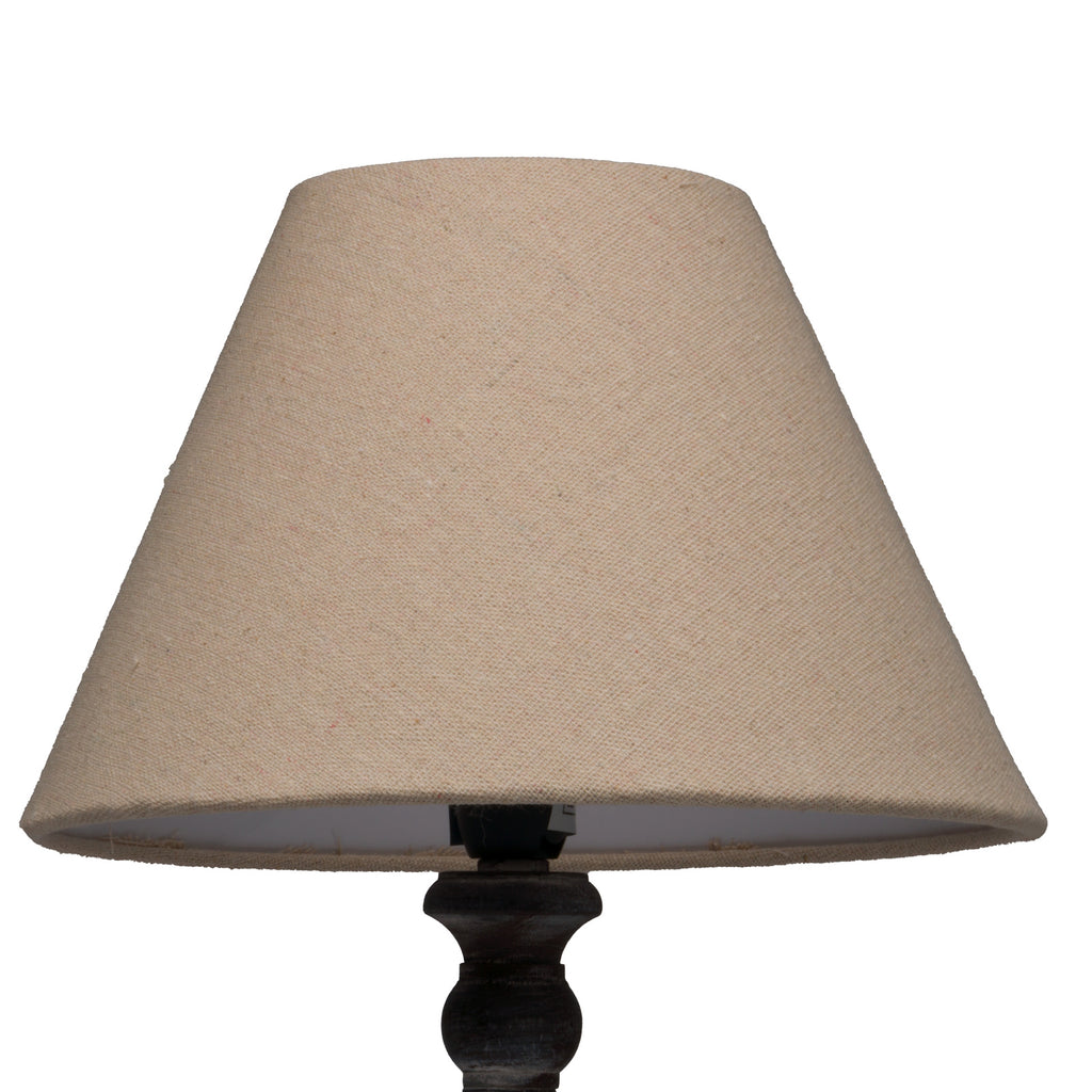 Hauxley Wooden Stem Table Lamp