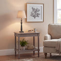 Acklington Wooden Column Table Lamp