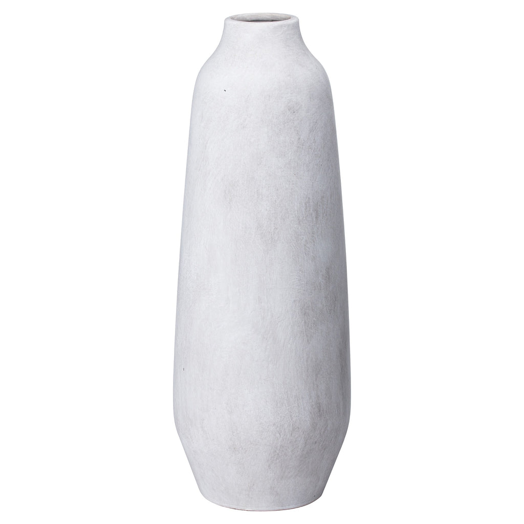 Wooler Tall Stone-Effect Vase