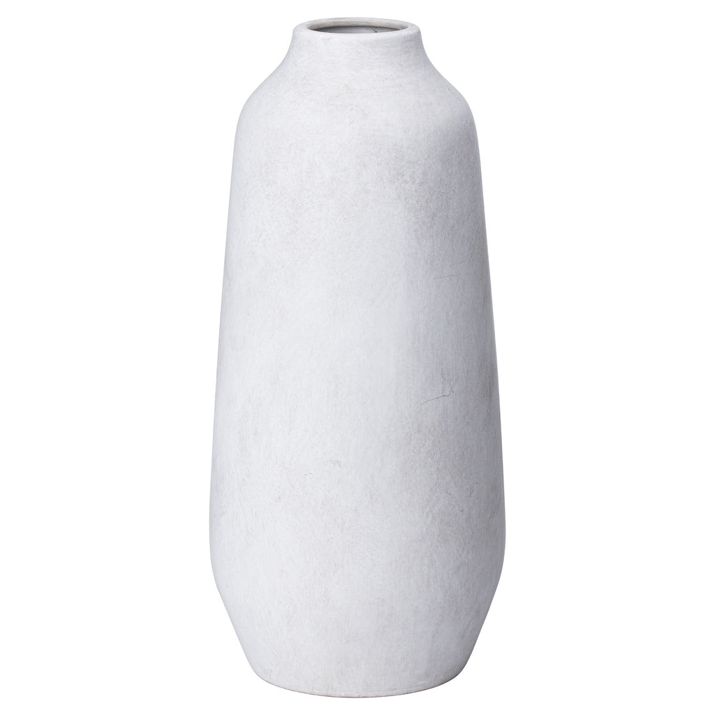 Akeld Tall Stone-Effect Vase