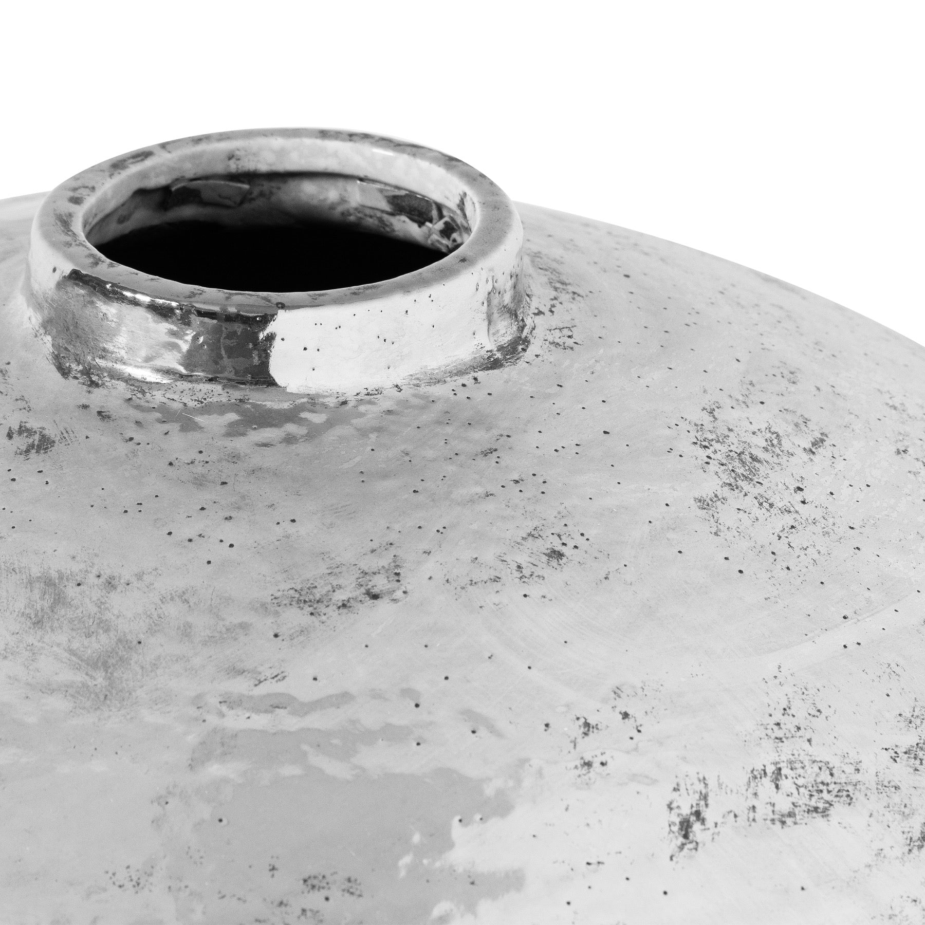 Swarland Hammered Silver Vase