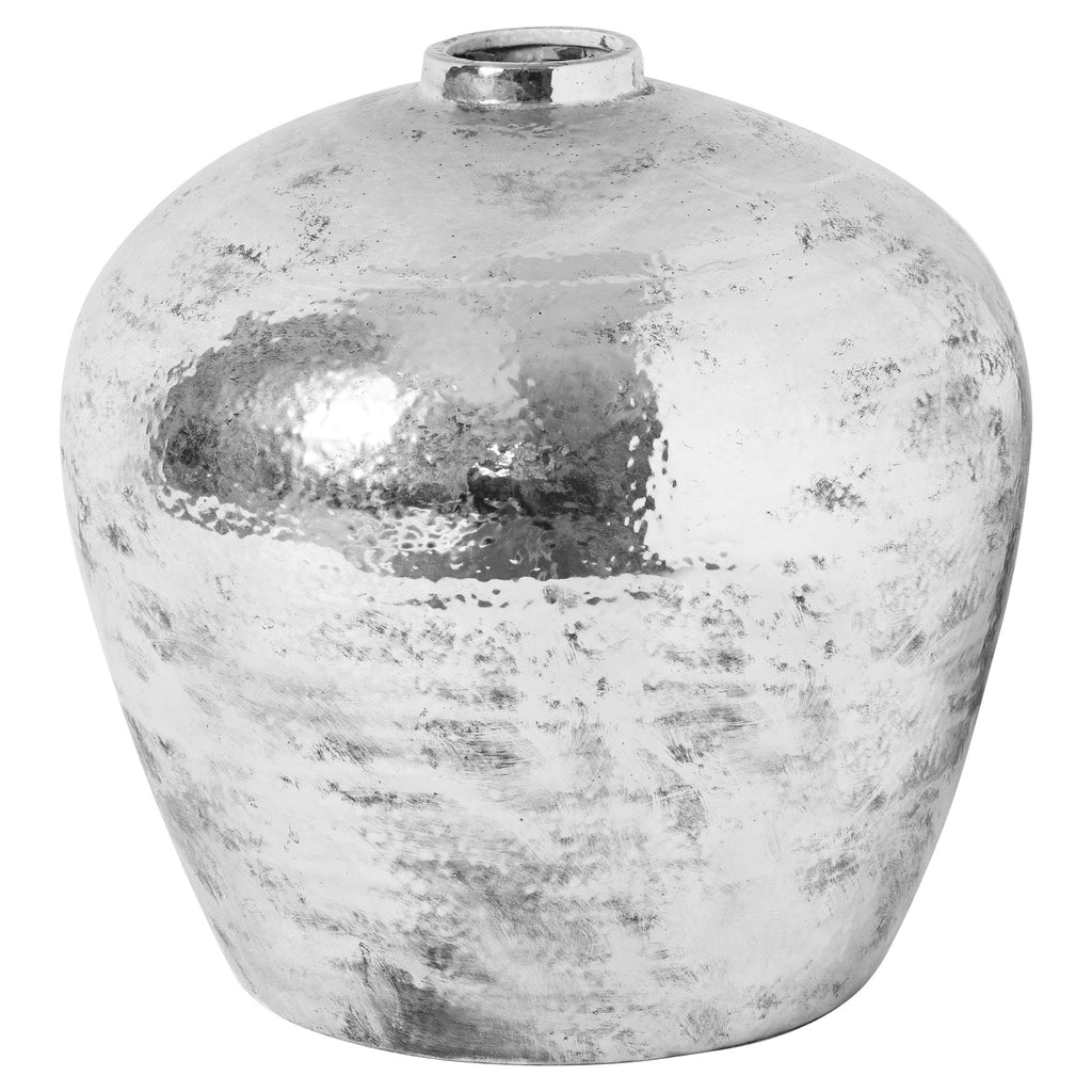 Swarland Hammered Silver Vase