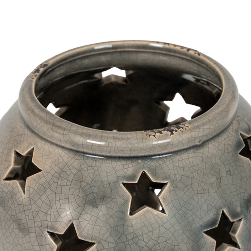 Chathill Star Ceramic Lantern