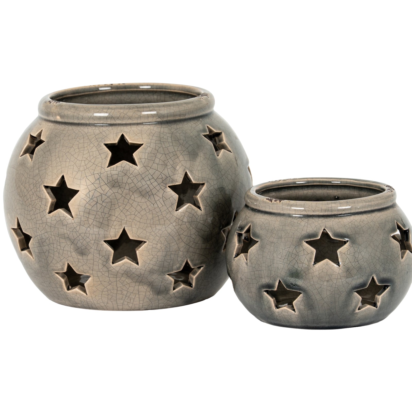 Chathill Star Ceramic Lantern