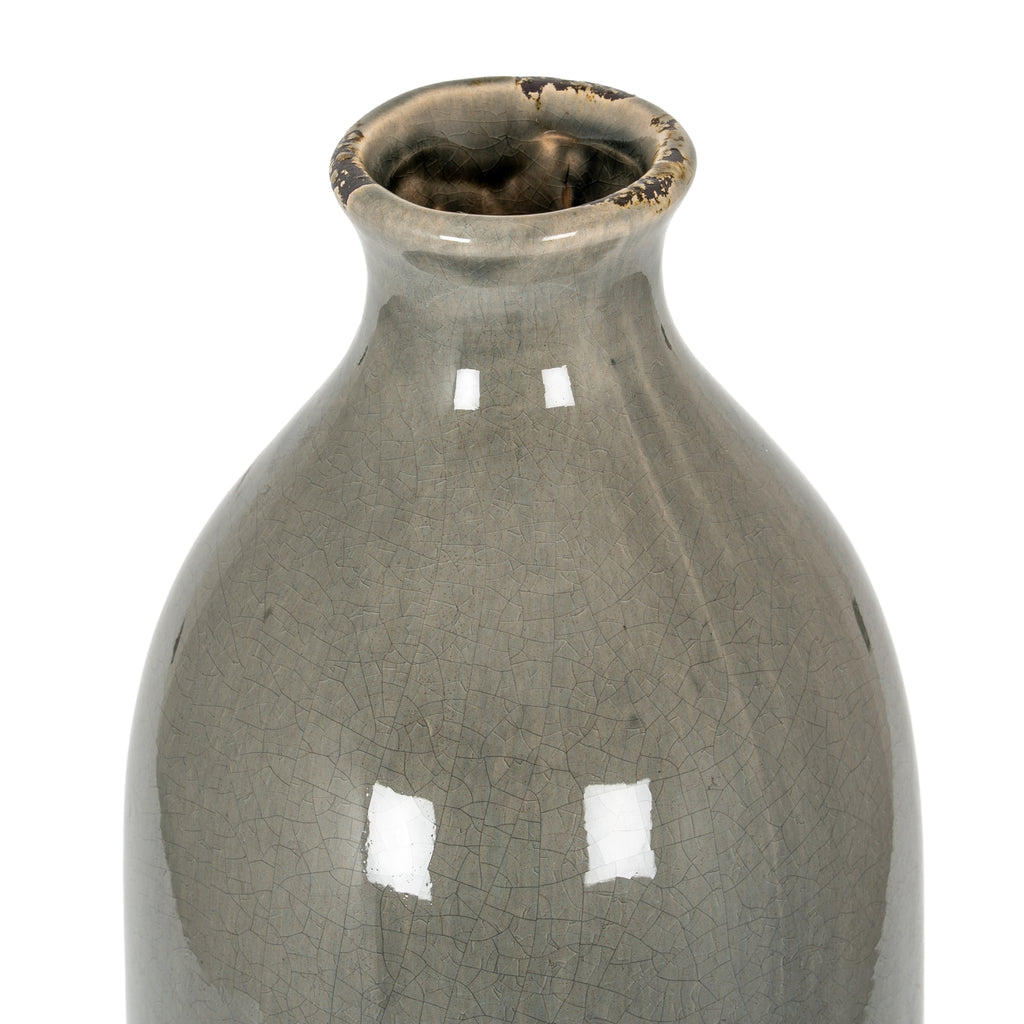 Otterburn Grey Glazed Vase