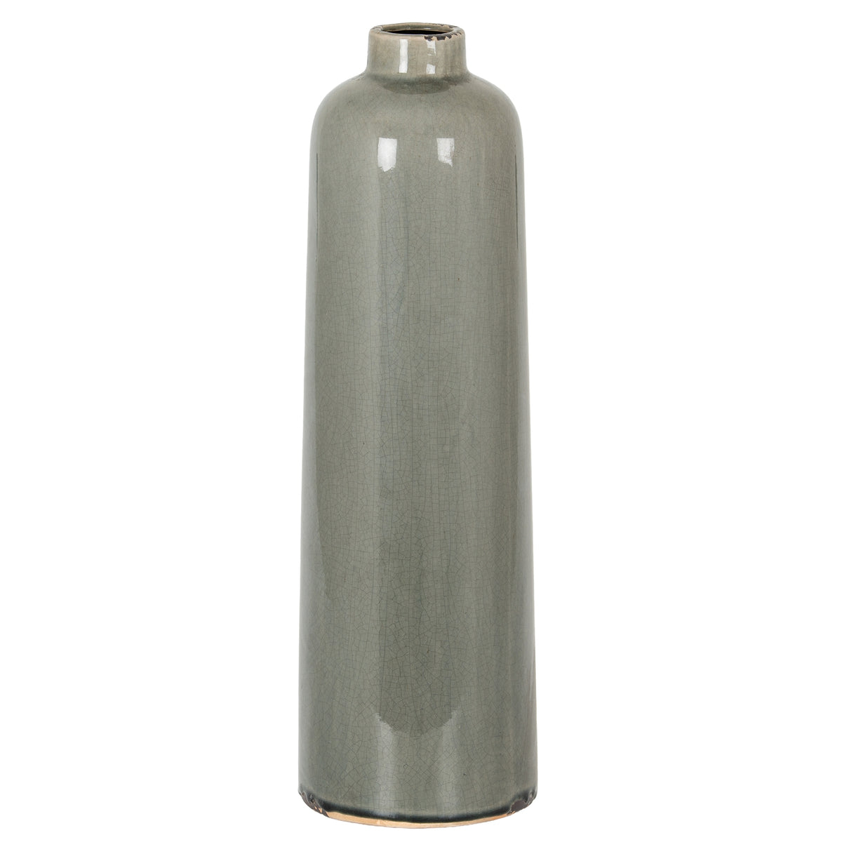 Wallington Grey Glazed Vase