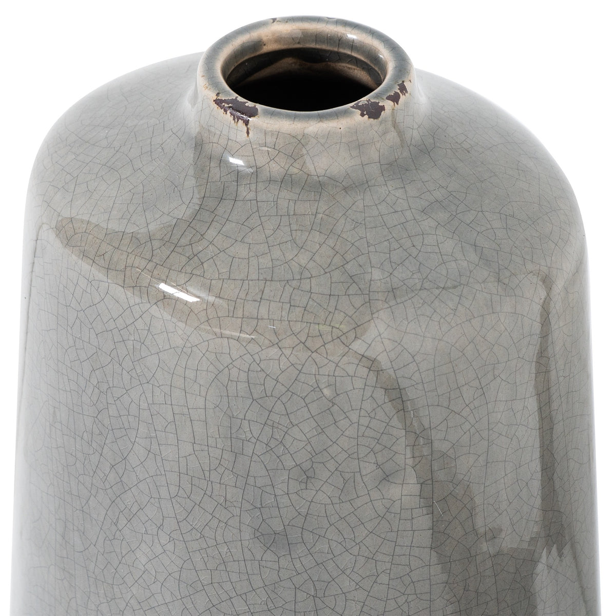 Cambo Grey Glazed Vase
