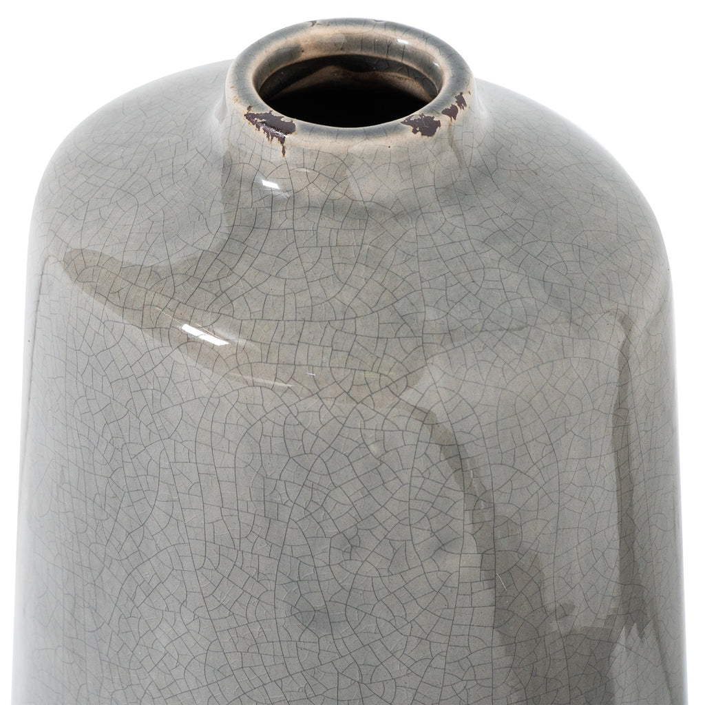 Cambo Grey Glazed Vase