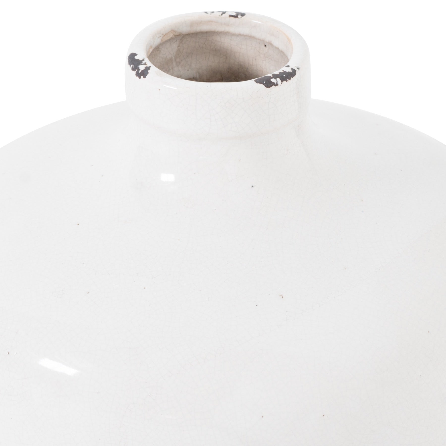 Etal Crackle Glazed Vase