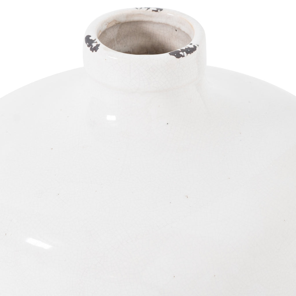 Etal Crackle Glazed Vase