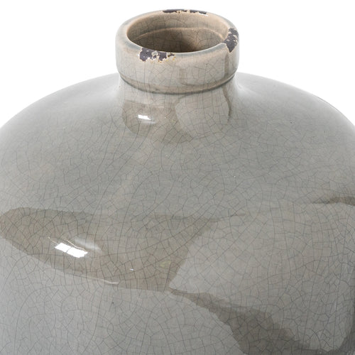 Bellingham Grey Glazed Vase