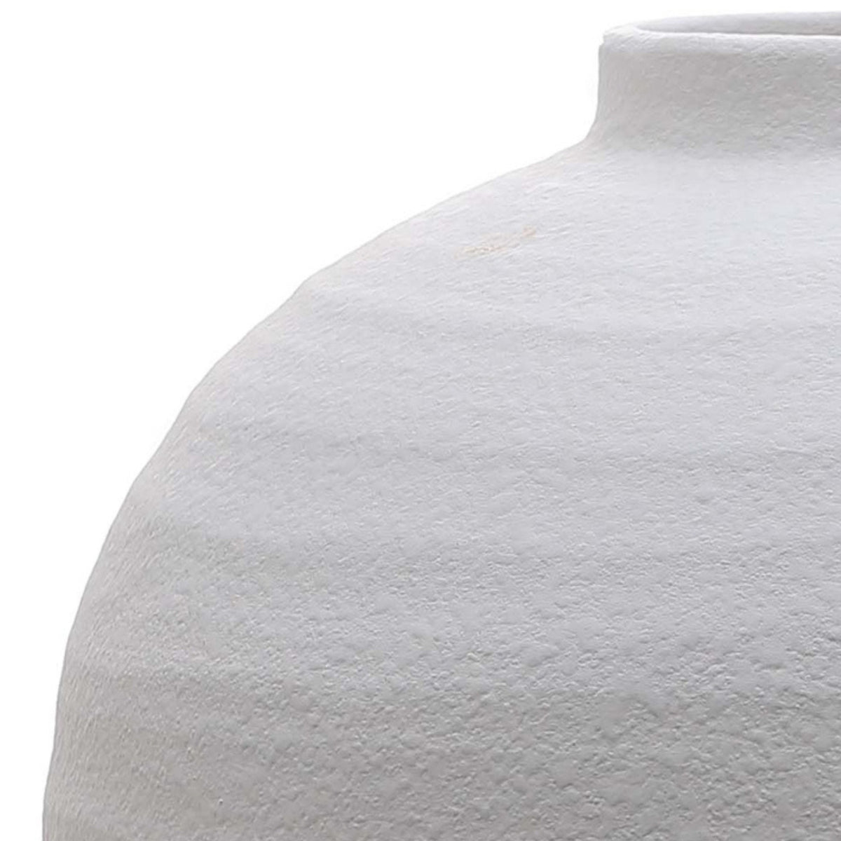 Scrainwood Matt White Ceramic Vase
