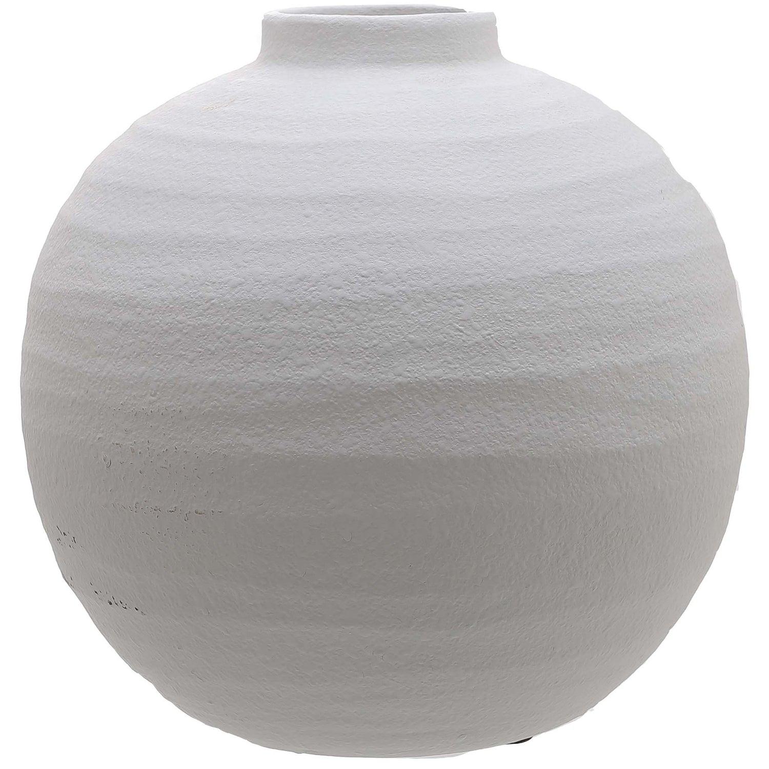 Scrainwood Matt White Ceramic Vase