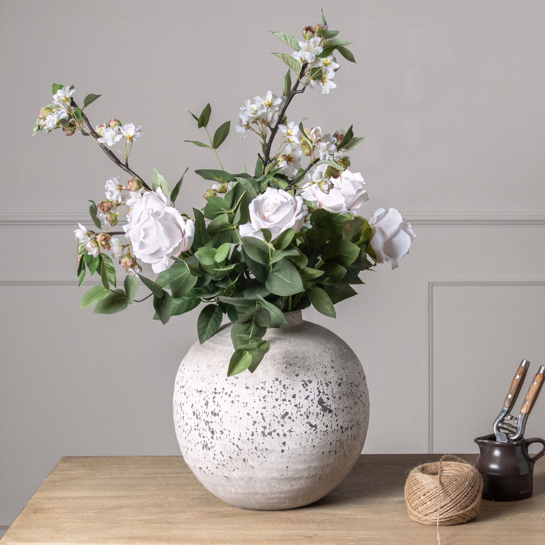 Farnham Stone Ceramic Vase