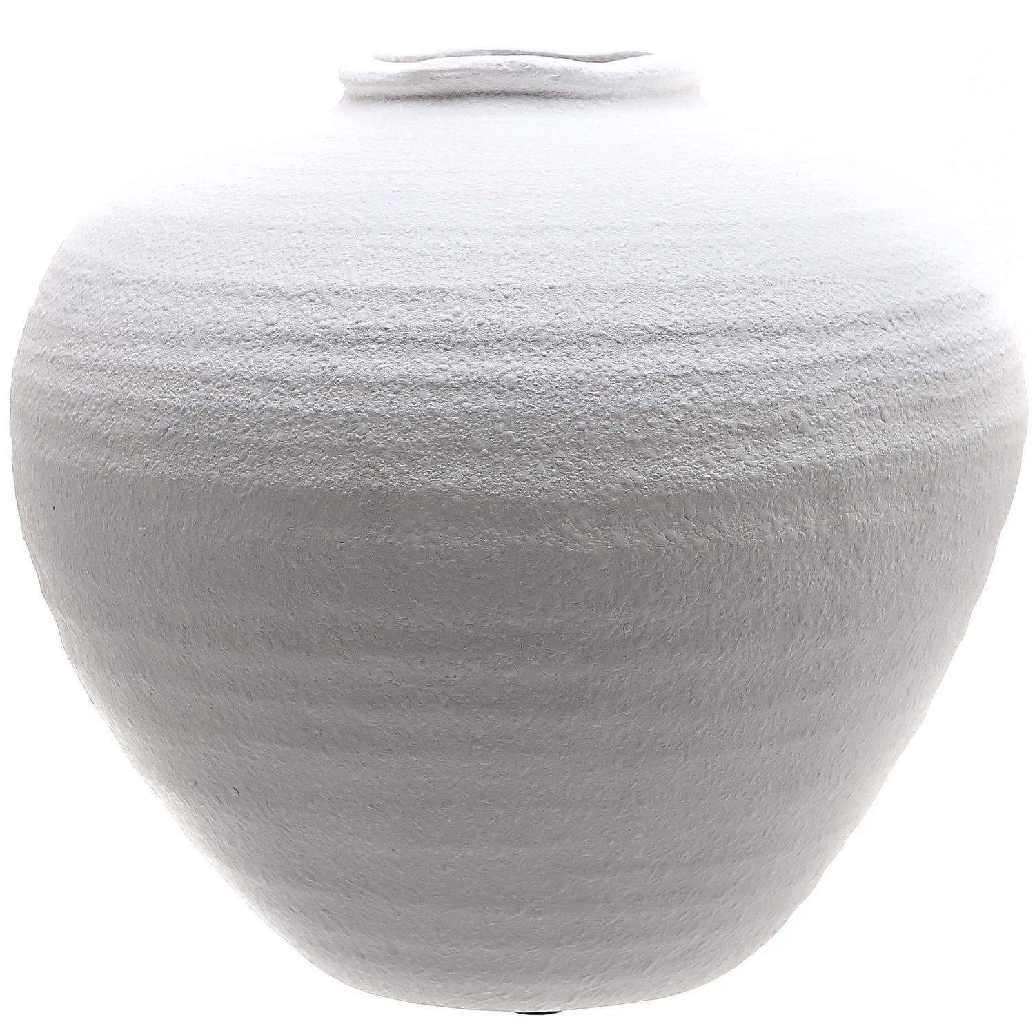 Roseden Matt White Ceramic Vase